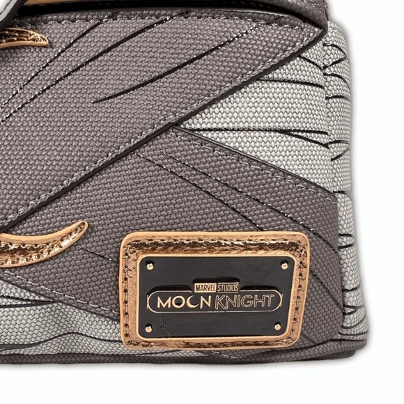 Loungefly Marvel Moon Knight Khonshu Cosplay Mini Backpack - Picture 2 of 10